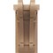 Ekena Millwork 4"W x 4"D x 8"H Wide Bryant Rough Cedar Woodgrain TimberThane Corbel, Primed Tan CORUR04X04X08BRYRCPR - alternate 5
